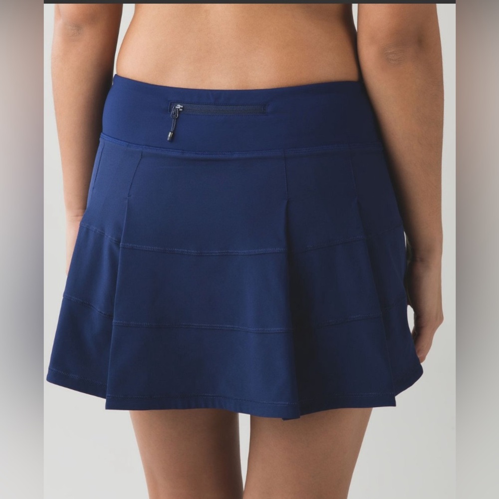 lululemon athletica Navy Blue Athletic Skort